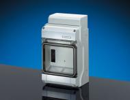 Hensel Ящик для автоматов 1-рядный на 6 модулей 1х6х18мм IP54